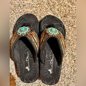 Montana West wedge sandal